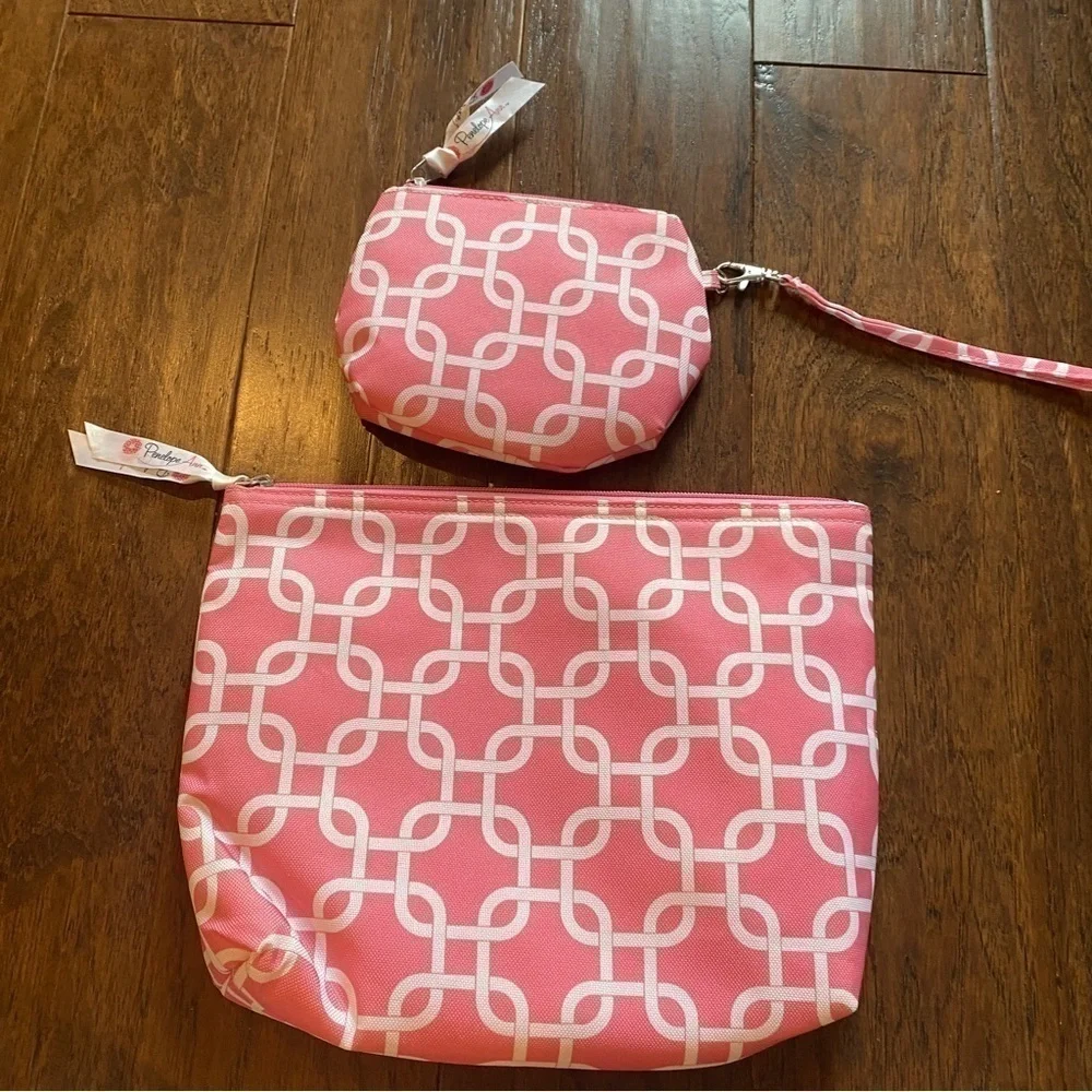New 2 Makeup Bags Penelope Ann Large small
